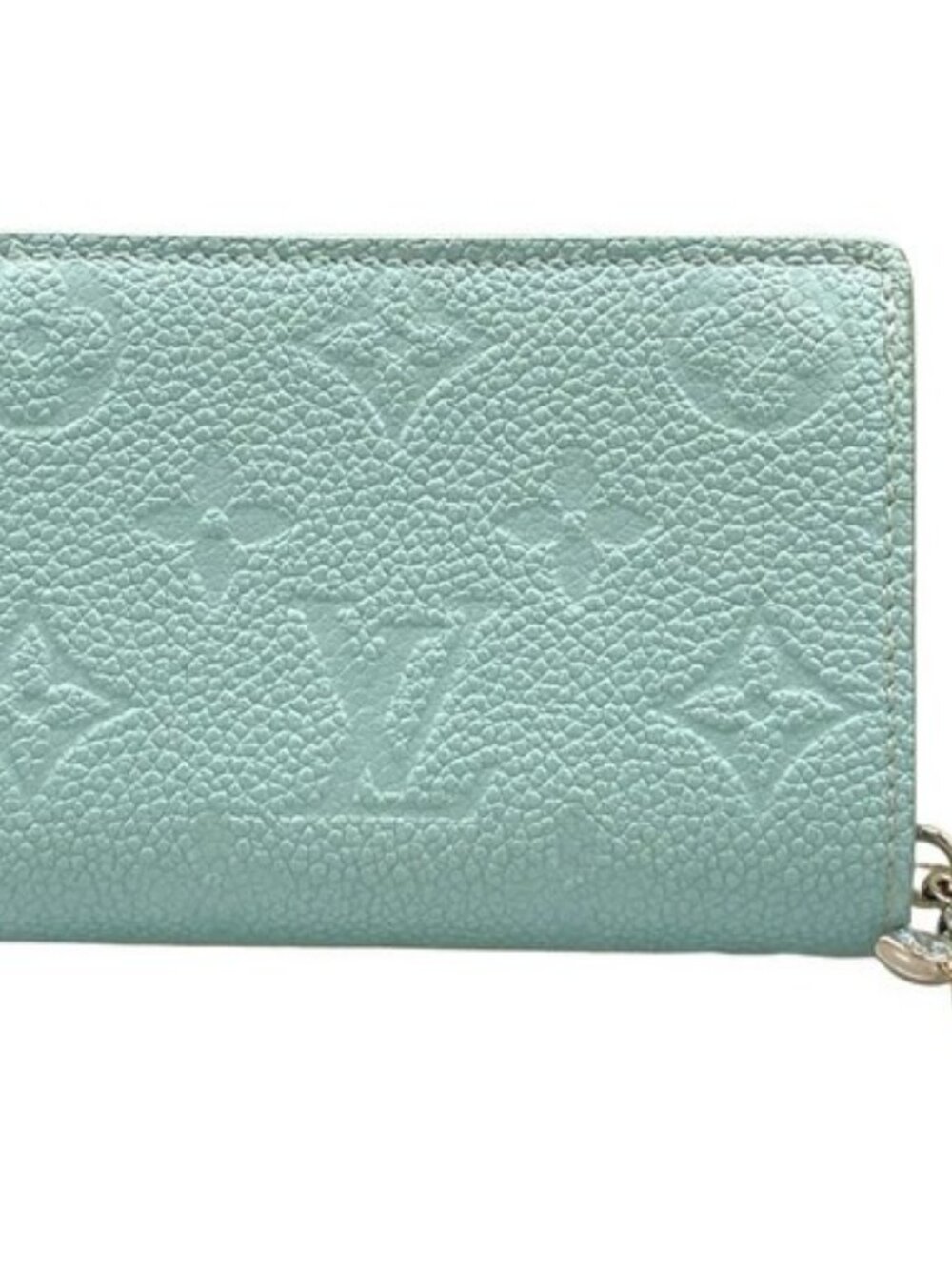 LOUIS VUITTON Portefeuille Clare M12188 Azul Frost. Monogram Empreinte